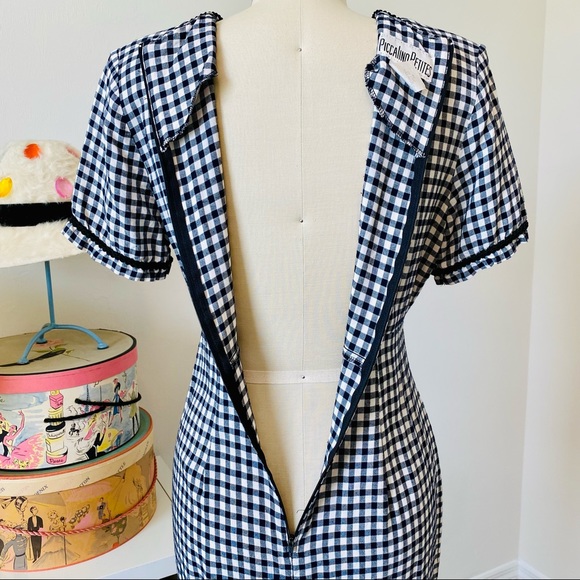 Vintage 80’s/90’s Buffalo Plaid Dress - Picture 15 of 16